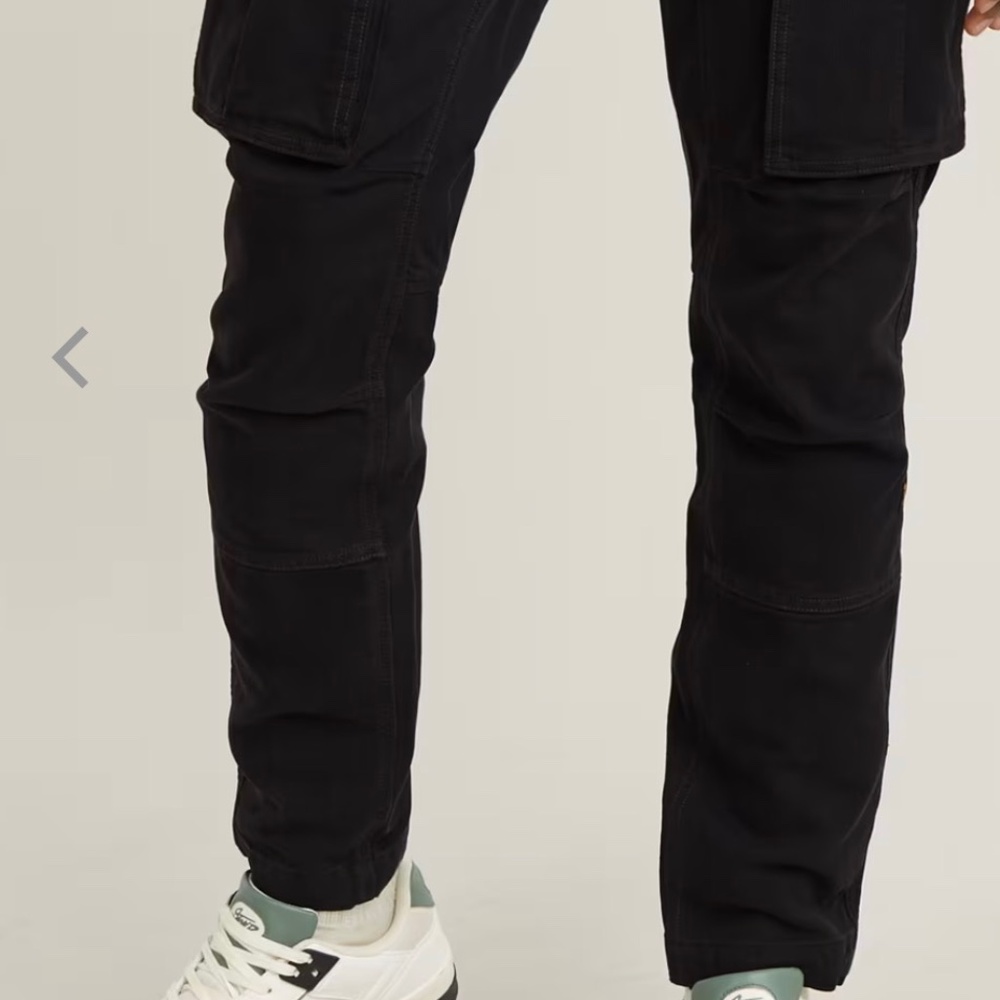 G-star ZIP 3D regular tapered pants Mens black